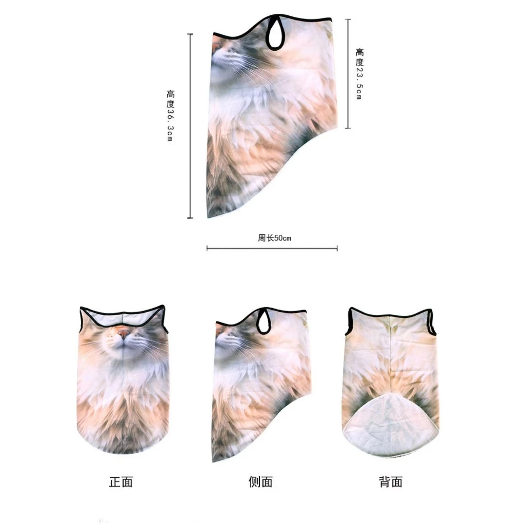 ผ้าบัฟกันฝุ่น โพกหัว ผ้าปิดหน้า กันแดด เลือกลายได้ ผ้าอเนกประสงค์ กันฝุ่น กันลม กันแดด ผ้าคาดผม ผ้าปิดหน้ากันแดด ผู้ชาย - รูปที่ 4