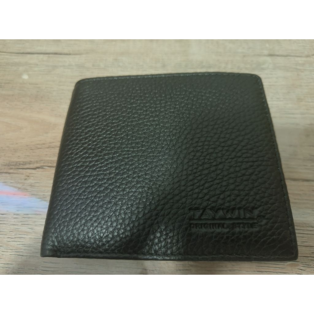กระเป๋าใส่สตางค์ หนังแท้ Taywin มือหนึ่ง