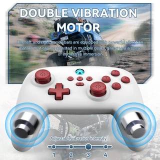 Wireless Pro Controller สําหรับ Nintendo Switch OLED/Switch2/PC JOC/IOS คอนโทรลเลอร์สําหรับเล่นเกมพร้อมจอยสติ๊ก