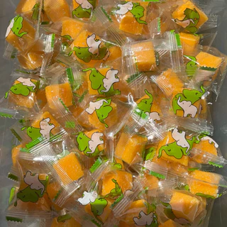 เยลลี่มะม่วงเเท้ ช้างขาว-เขียว🥭เคี้ยวอร่อยหนึบหนับ🤗 บรรจุ250-500-1000กรัม