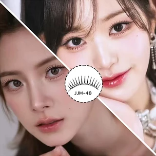 สินค้าพร้อมส่ง BLOOMIFY ขนตาปลอมแนวเกาหลี ยาวนุ่ม ไม่แข็ง ขนตาเป็นธรรมชาติ แกนเอ็นบางใส ติดง่าย สบายตา