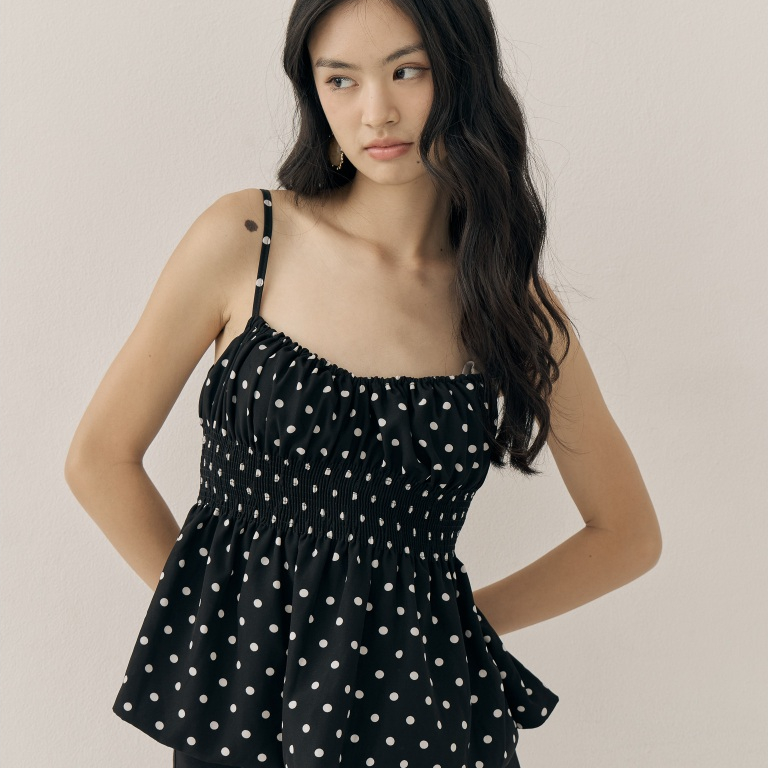 whatweartodayy dot tank ( poka dot )