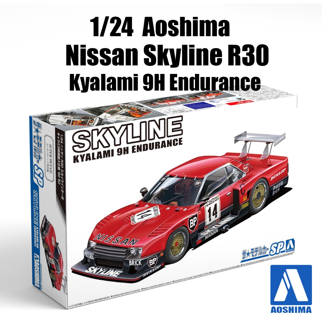 Aoshima 1/24  Nissan Skyline R30 Kyalami 9H Endurance