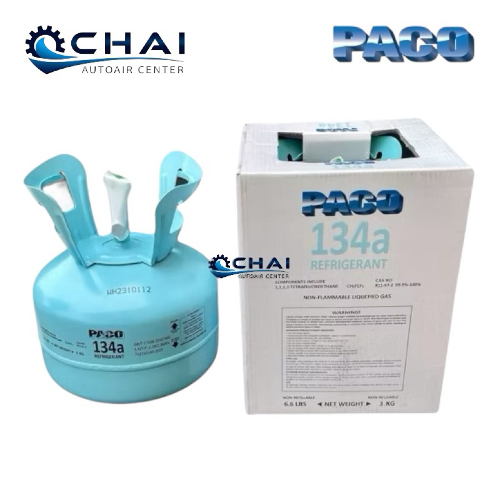 PACO R-134a 3kg. น้ำยาแอร์ ปาโก้ R134