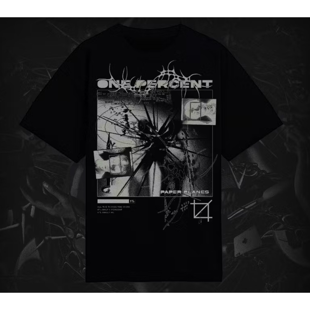 เสื้อวง เปเปอร์เพลนส์ Paper Planes T-shirt 1%