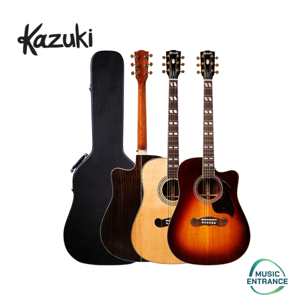 Kazuki Heritage Collection Storyteller DC กีตาร์โปร่ง กีตาร์โปร่งระดับพรีเมียม แถมฟรี Hardcase
