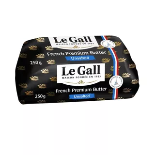 Le Gall Butter เลอแกลเนยแล็คติกชนิดจืด 250 กรัม