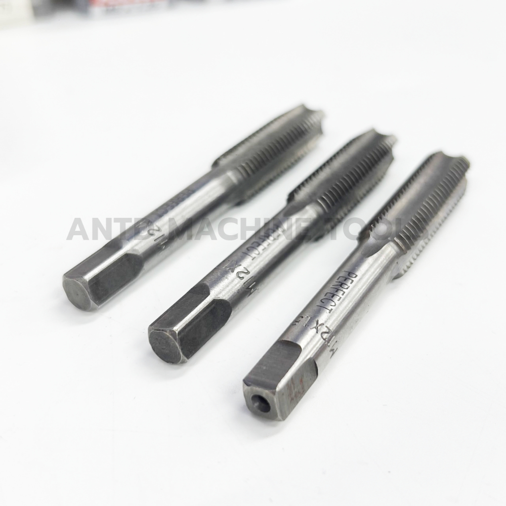 PERFECT ต๊าปตัวผู้ 3 ตัวชุด HAND TAPS  ขนาด M2-M14 มีให้เลือกหลายขนาด สินค้าคุณภาพ - รูปที่ 5