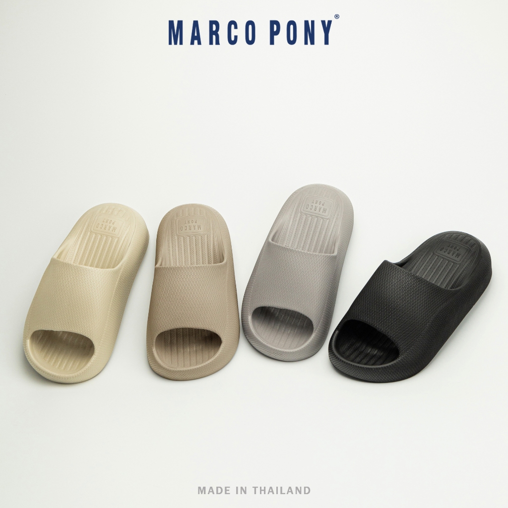 Marco Pony รองเท้าผู้หญิง รองเท้าแตะนุ่ม รองเท้าเดินในบ้าน วัสดุ EVA กันน้ำได้ แฟชั่น รองเท้า MH9028