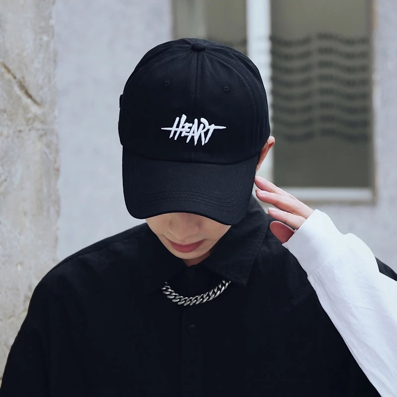 ส่งเร็ว💥หมวกแก๊ปเบสบอล ปัก HEART (มี 4 สี) หมวกแก๊ป หมวกกีฬา สําหรับผู้ชายและผู้หญิง - รูปที่ 6