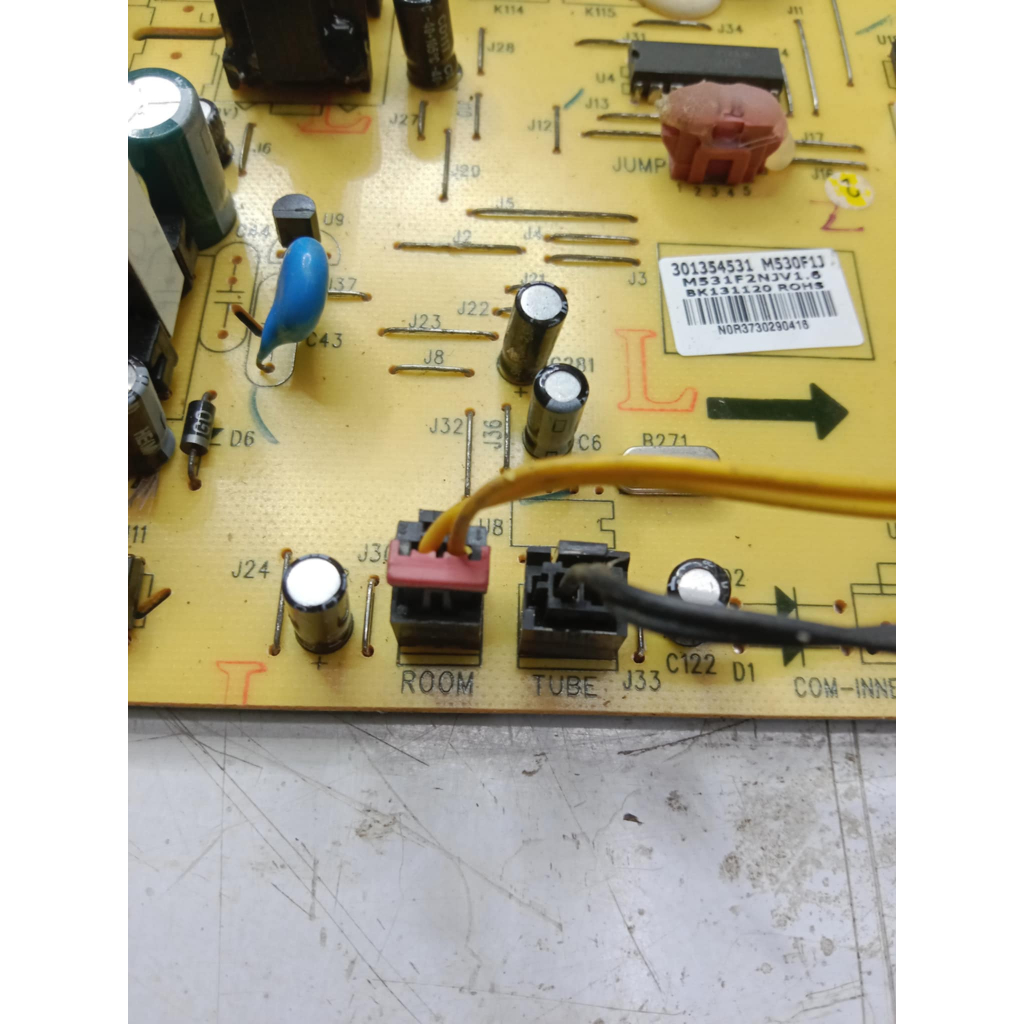 บอร์ด​แอร์​คอยล์​เย็น​ยี่ห้อ​TRANE​พาร์ท​ที่​ใช้​งาน​GRJ530-A​ V1​/M531F2NJV1.6