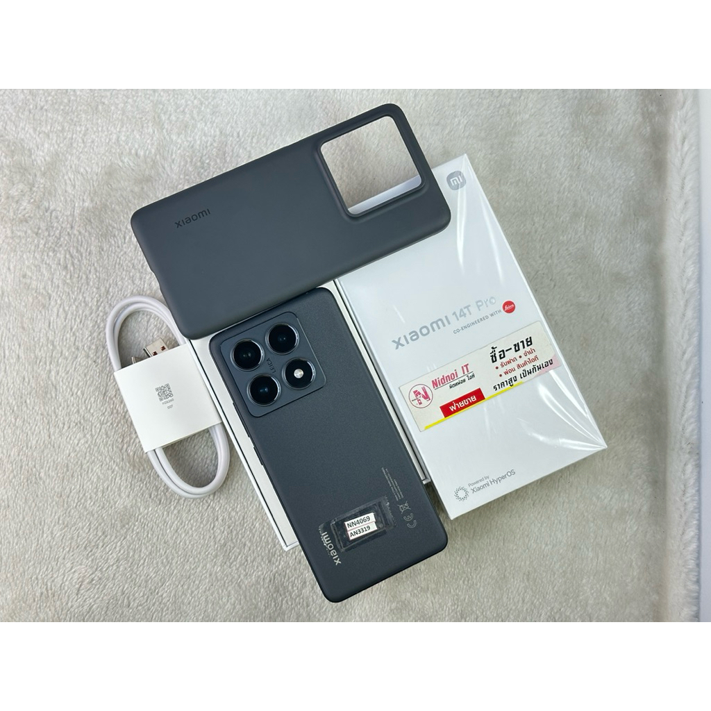 พึ่งออกห้าง Xiaomi 14T Pro ประกัน 6/69 6.67'' (AN4069) มือสอง