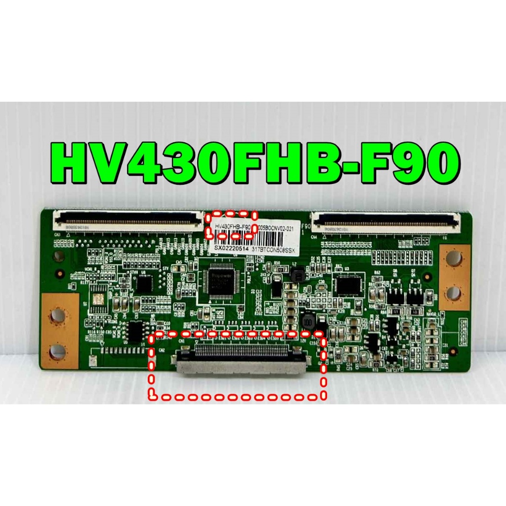 ทีคอน ACONATIC รุ่น 43HS100AN  พาร์ท HV430FHB-F90 ของแท้ถอด มือ2