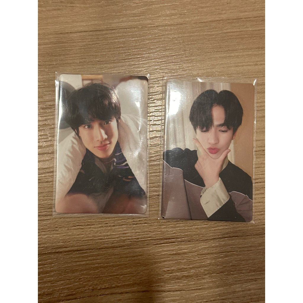 การ์ดครบรอบ 1 ปีวง BUS because of you I shine Alan Jinwook อลัน จินวุค