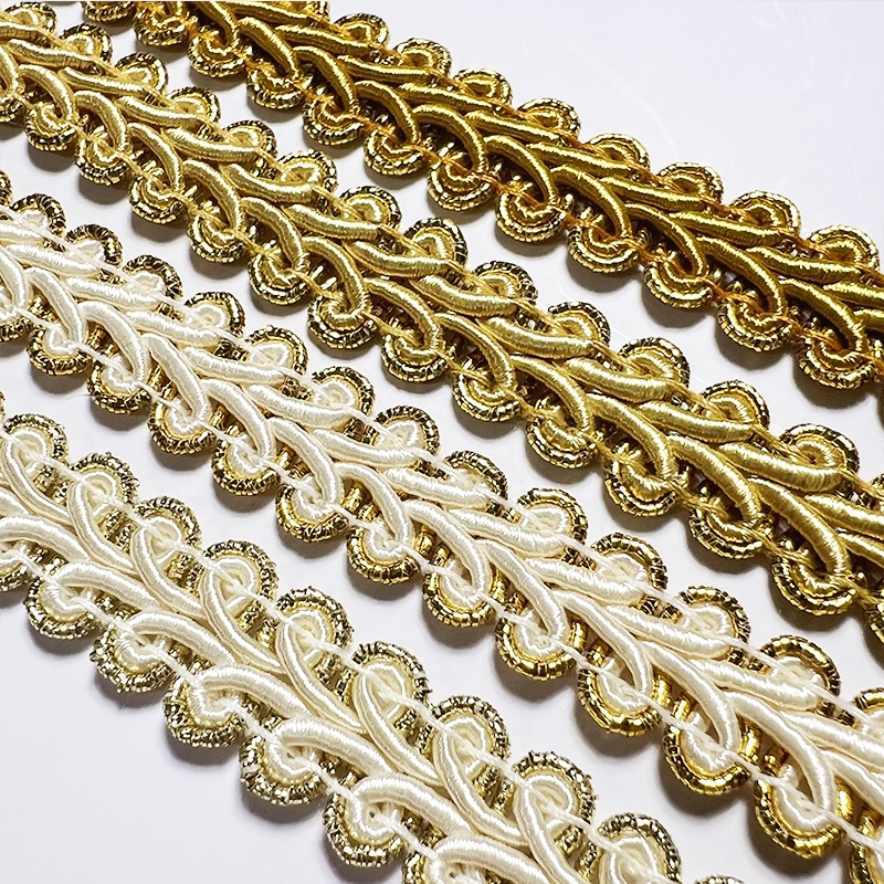 D7 ***ลูกไม้ระบาย  ดิ้นเงิน ดิ้นทอง ตกแต่งเสื้อผ้า DIY