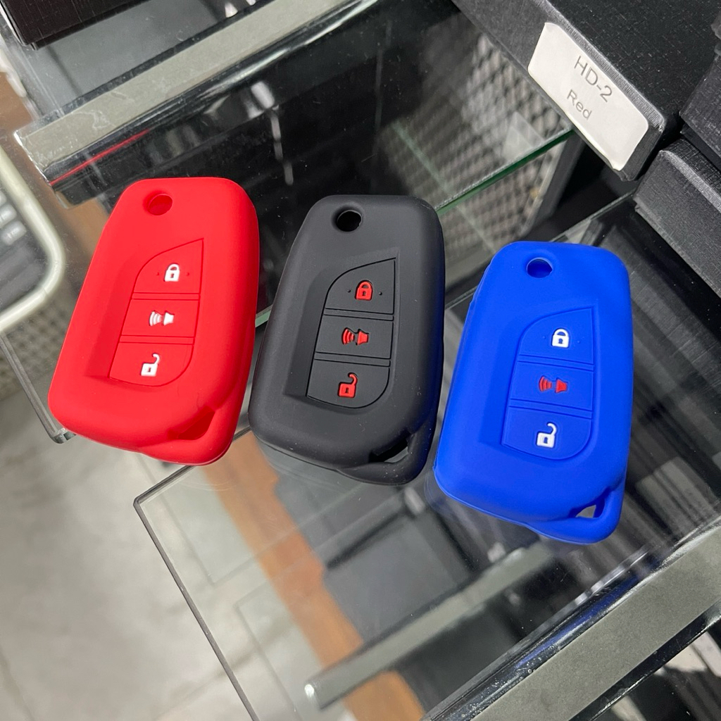 Silicone Key Case  For TOYOTA ตรงรุ่น Altis Revo Fortuner กุญแจพับ รหัสสินค้า TY-30