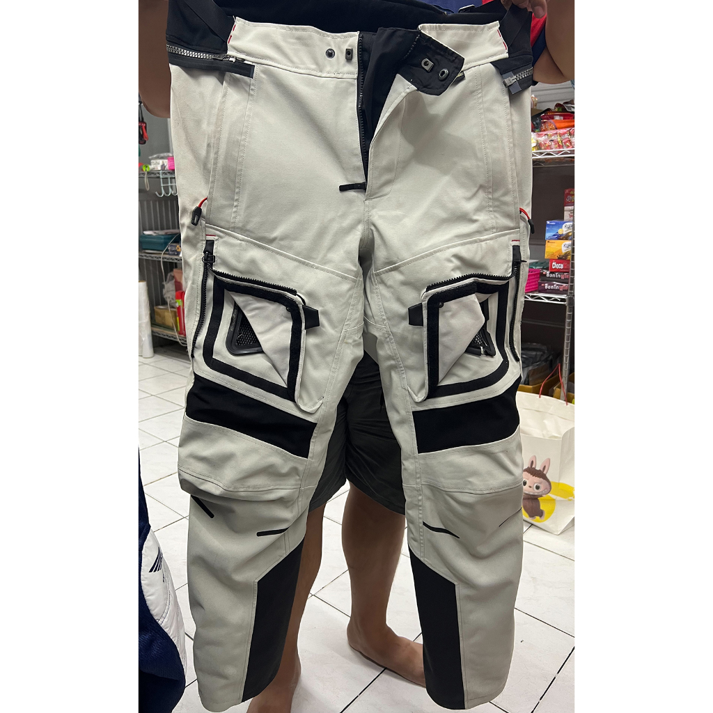 REV'IT POSEIDON 2 GTX SILVER-BLACK PANTS กางเกงขับขี่BIGBIKEมือสอง