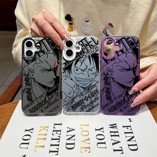 One Piece แฟชั่นแอนิเมชั่น เคสโทรศัพท์ For iPhone 17 13 15 11 14 12 Pro Max 7Plus 8 14 7Plus 15 Plus XS X Max แนวโน้มเคส