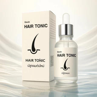 Hair Tonic เซรั่มปลูกผม หนวดจอน คิ้ว สารสกัดใบไผ่