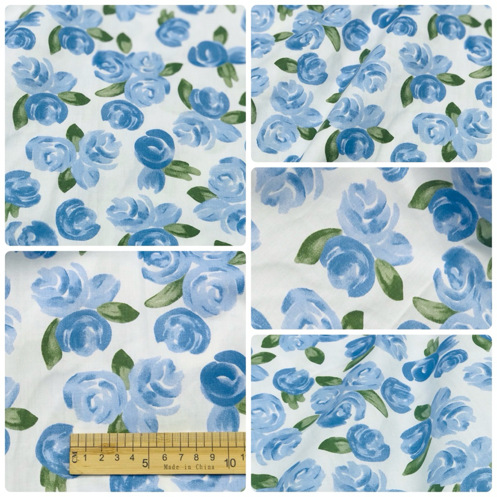ผ้า cotton 100% หน้ากว้าง 160 cm.(64”) วัดตัดครั้วละ 1/2 เมตร พร้อมส่งค่ะ ราคา ถูกที่สุด ดีลบีเคเค แกลเลอรีภาพที่ 6