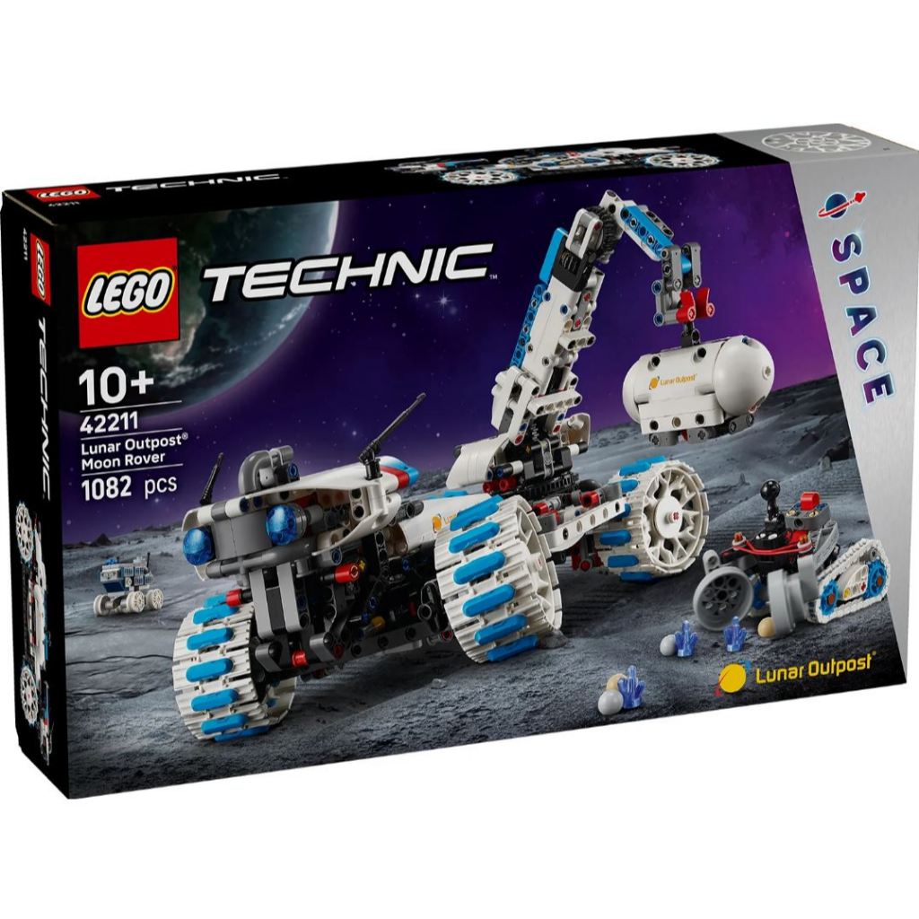 LEGO® Technic Lunar Outpost® Moon Rover Space Vehicle 42211