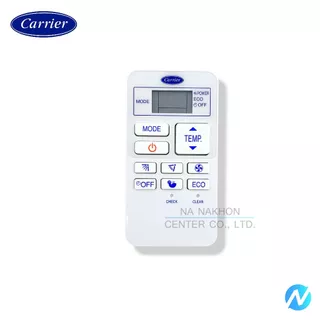 รีโมทแอร์ รีโมทคอนโทรล อะไหล่แอร์ อะไหล่แท้ CARRIER รหัส 43T6V694