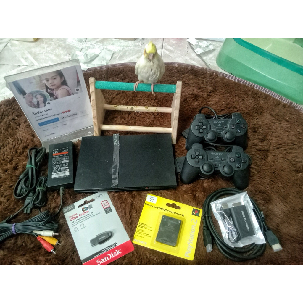 ps2 มือสองพร้อมเล่นไม่ต้องใช้แผ่น