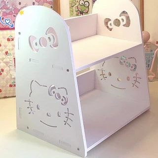 จัดส่งในกรุงเทพฯ ชั้นวางของบนโต๊ะ ชั้นเก็บของ ชั้นวางเดสก์ท็อป HelloKitty Desktop storage rack