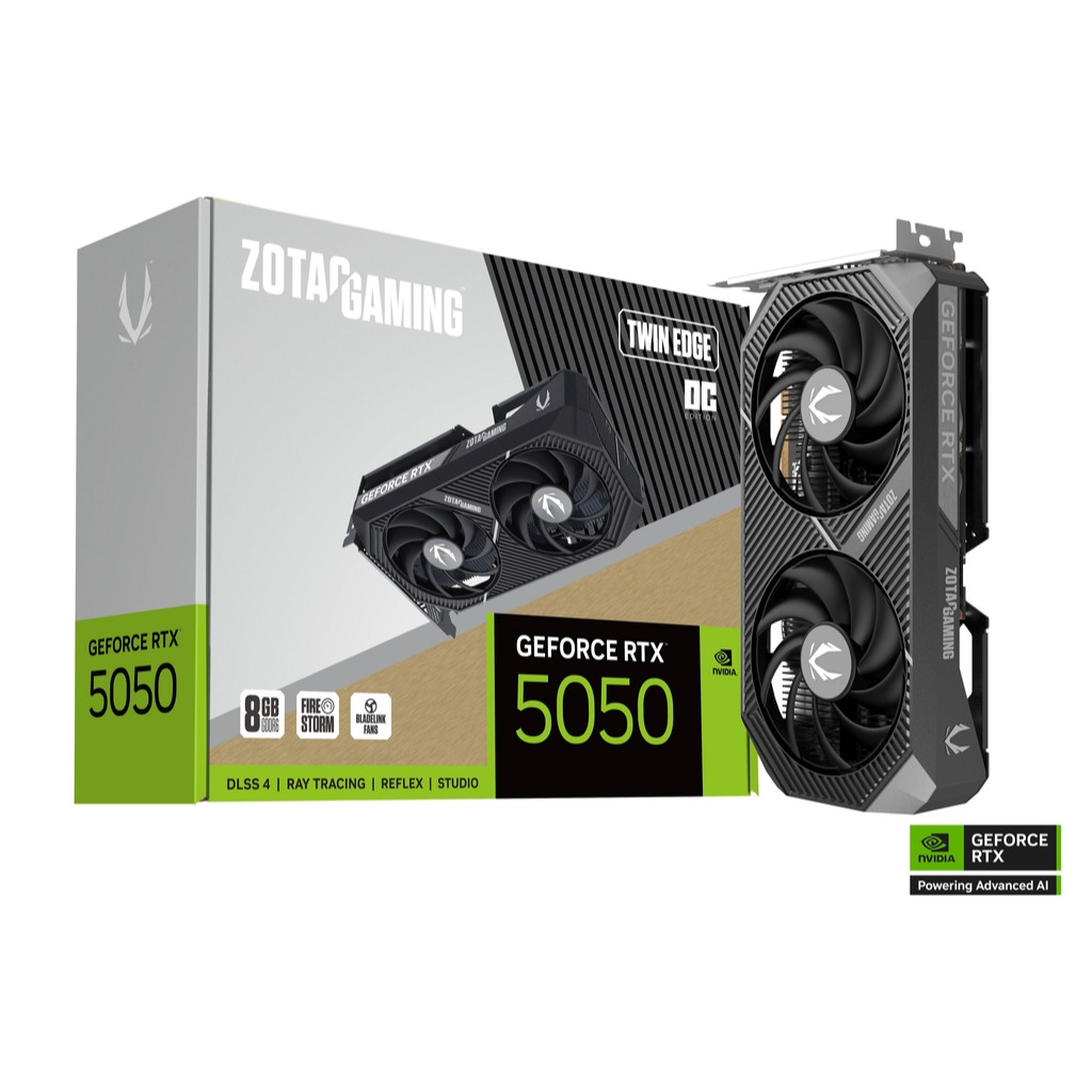 ZOTAC GAMING GeForce RTX 5050 Twin Edge OC (ZT-B50500H-10M)