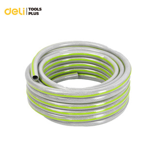 Deli ท่อสายยาง สายยาง สายยางน้ำ วัสดุPVC ขนาด 10/20/30 m ทนความเย็นละร้อนได้ ใช้ได้ยาวนาน Water Hose