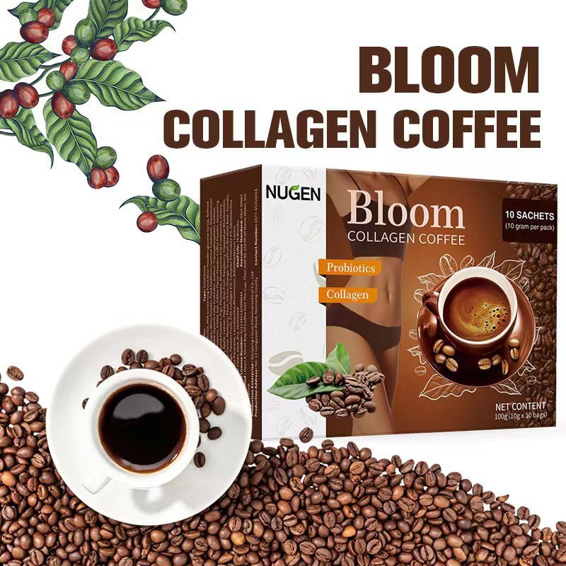 กาแฟ Bloom ปรุงสำเร็จผสมคอลลาเจน โปรไบโอติก Bloom Coffee