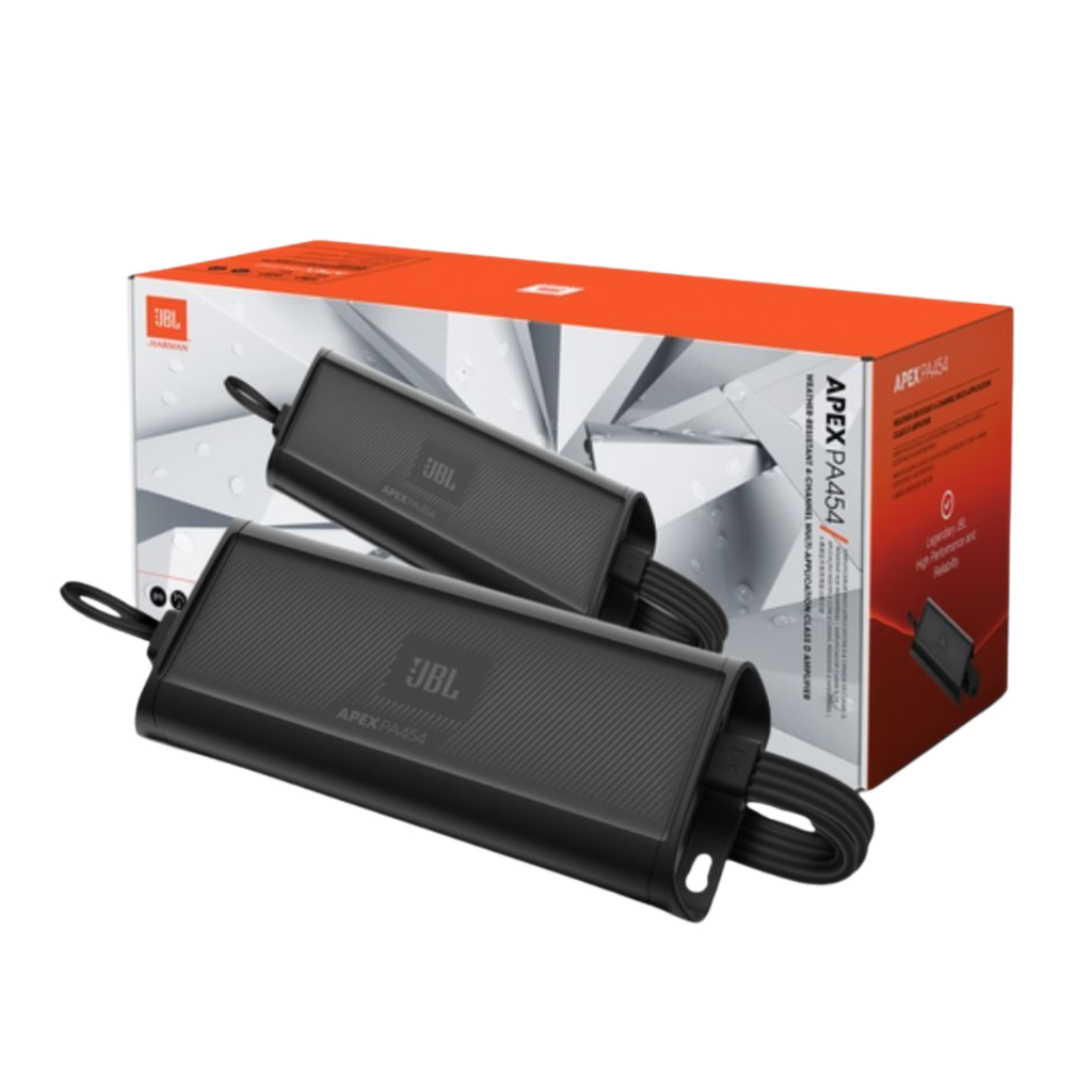 POWER AMP JBL APEX-PA454  4CH แอมพลิฟายเออร์ แอมป์ Class D แบบ 4 Channelผ่านการทดสอบตามมาตรฐานของ Ha