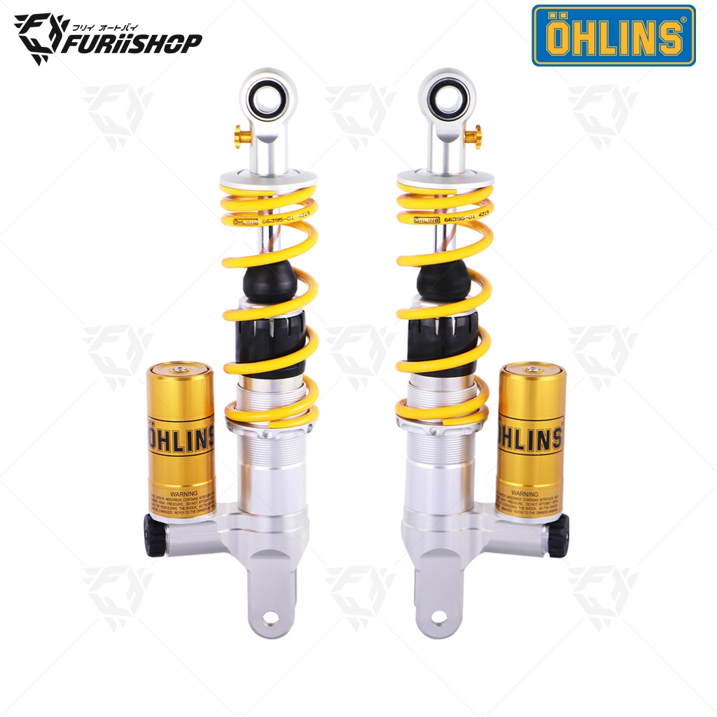 ชุดโช๊คหน้า-หลัง Ohlins For Lambretta G350 หน้ารหัส LA 342 หลังรหัส LA 343