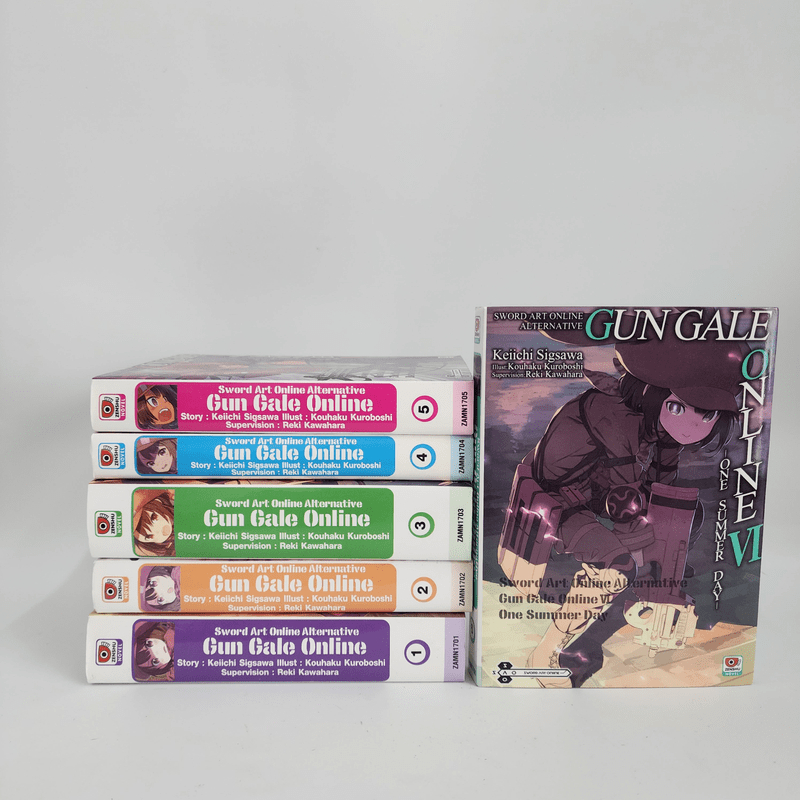 นิยาย Gun Gale Online เล่ม 1-6 🏷️1078938