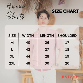 เสื้อเชิ้ตสีดำ เสื้อเชิ้ตแขนสั้น คอฮาวาย แบรนด์ BSizeU เสื้อเชิ้ต ไม่ต้องรีด