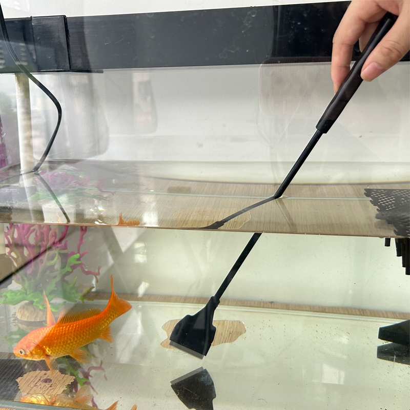 ที่ขูดสาหร่ายตู้ปลา ที่ขูดตะไคร่ ที่ขูดตะไคร่น้ำ  ขูดสาหร่ายABS ทําให้ทรายแบนและกําจัดสาหร่าย - รูปที่ 3