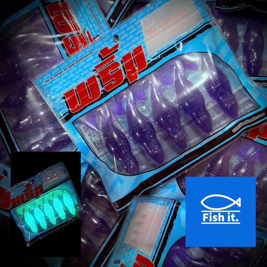 เหยื่อปลอม เหยื่อยาง พริ้มเจอรี่4.0 พริ้มเจอรี่3.0 และพริ้มเจอรี่JR