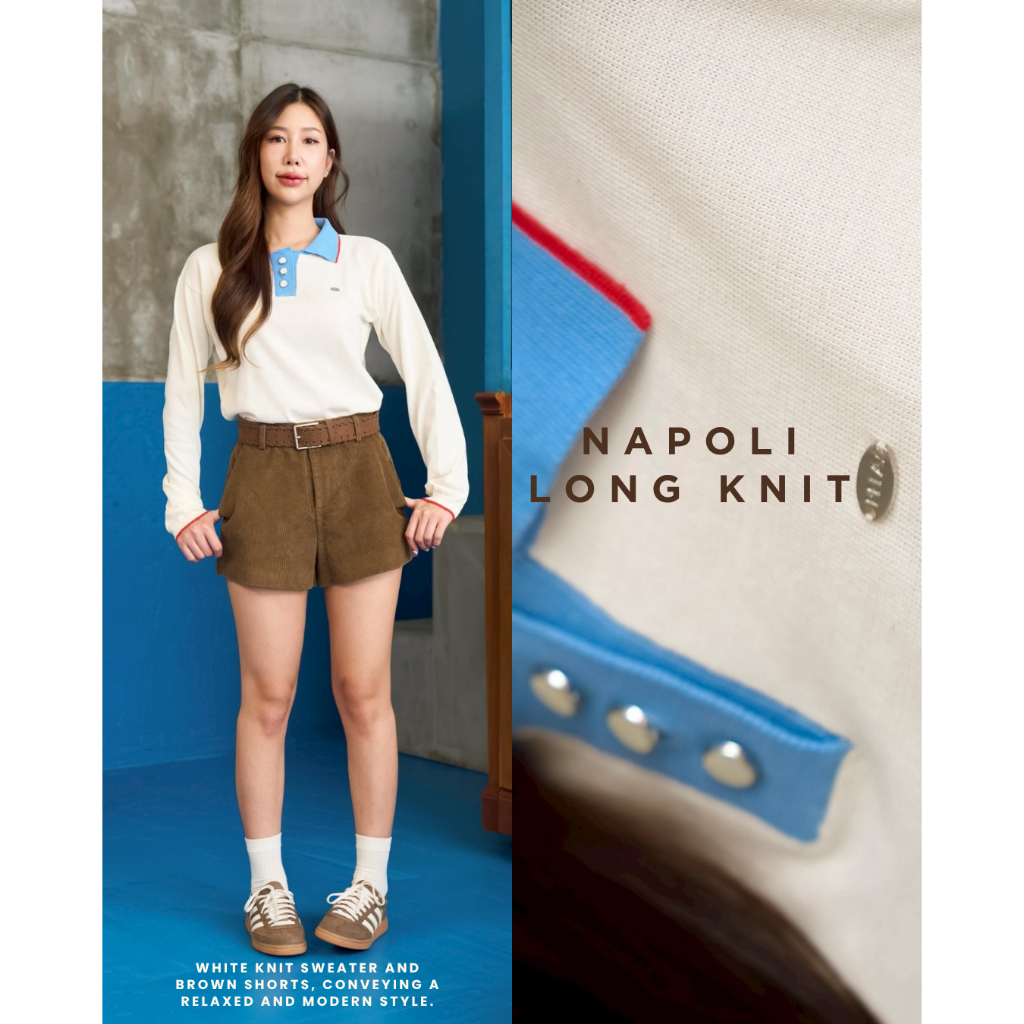 pela napoli long knit