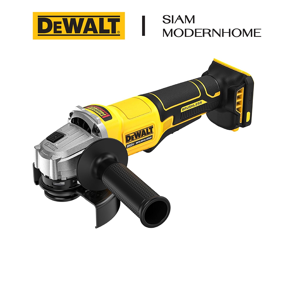 DEWALT ชุดเครื่องเจียร์ไร้สาย (ไร้แปรงถ่าน) 20V แบบ Paddle switch รุ่น DCG408N-B1