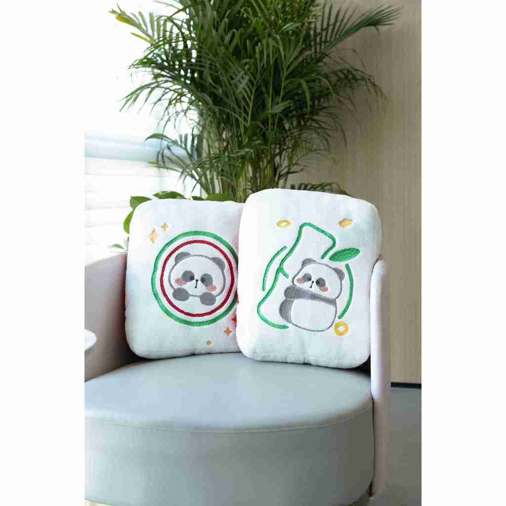 Mr. Pa's Mahjong Soft Pillow - Red หมอนขนนุ่มไพ่นกกระจอกอาจารย์พา - สีแดง