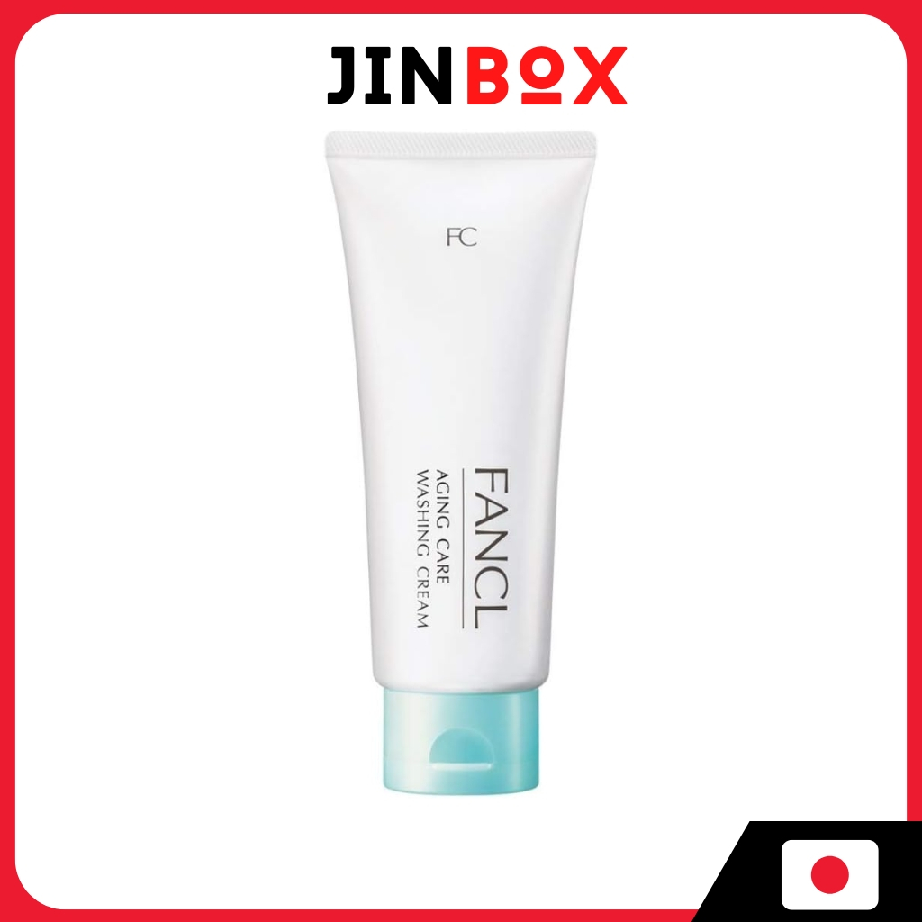 Fancl Aging Care ครีมล้างหน้า 90g ปราศจากสารเติมแต่ง (ให้ความชุ่มชื้น/ขัดผิว/ผิวแห้ง)

