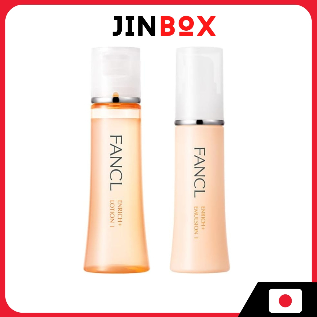 Fancl Enrich Plus Lotion/Emulsion - ปราศจากสารเจือปน (Aging Care/Niacinamide) ผิวแห้ง
