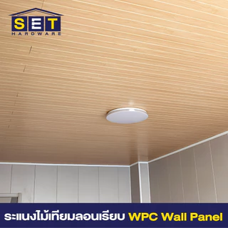 1 แผ่น ไม้ระแนงตกแต่งผนัง WPC ลอนเรียบ 2 และ 3 ร่อง สไตล์มินิมอล ไม้ฝาผนัง ฝ้าเพดาน ตกแต่งภายใน