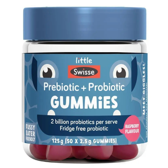 Swisse Kids Probiotic + Prebiotic Gummies