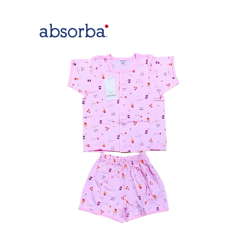 ชุดแขนสั้นขาสั้นเด็ก Absorba size 3เดือน,12เดือน,18เดือน,24เดือน