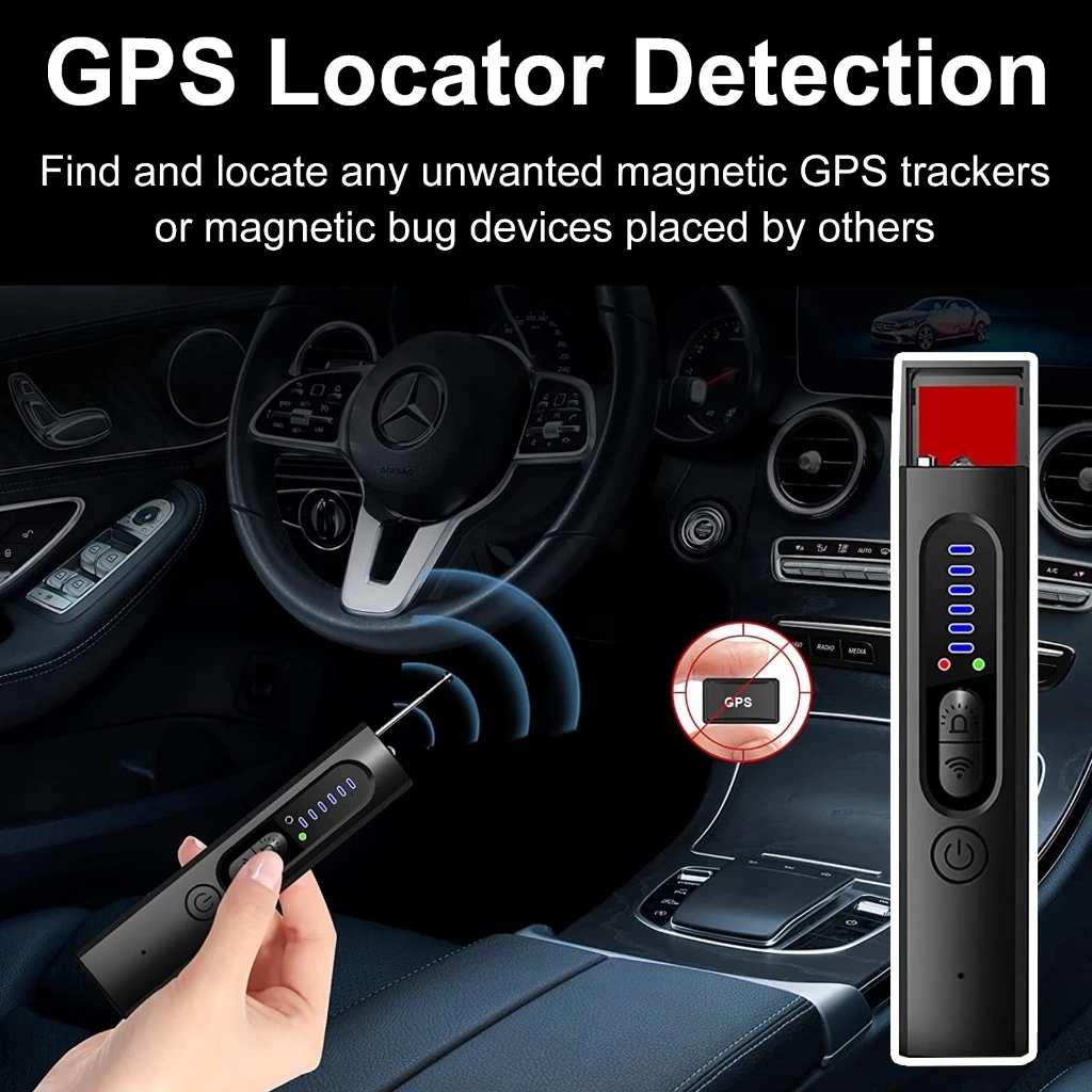 เครื่องตรวจจับกล้องที่ซ่อนและสัญญาณ GPS ไร้สาย thumbnail 4