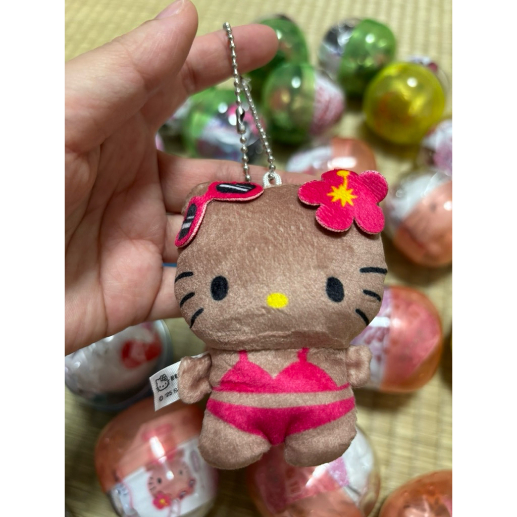 พร้อมส่ง !!! 🇯🇵 [เลือกตัวได้]Gachapon Sanrio Hello Kitty Plush Ball Chain Part.2 set - รูปที่ 5