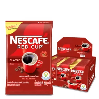 Nescafe​ เนสกาแฟเรดคัพ​ 40 กรัม​ (กล่อง​24​ ซอง)