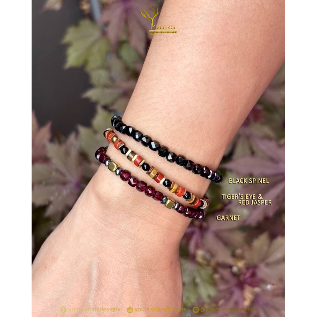 ซื้อเป็นเซ็ต..ถูกกว่า!!! สร้อยข้อมือหินธรรมชาติแท้100% หินนำโชค หินมงคล ราคา ถูกที่สุด ดีลบีเคเค แกลเลอรีภาพที่ 2