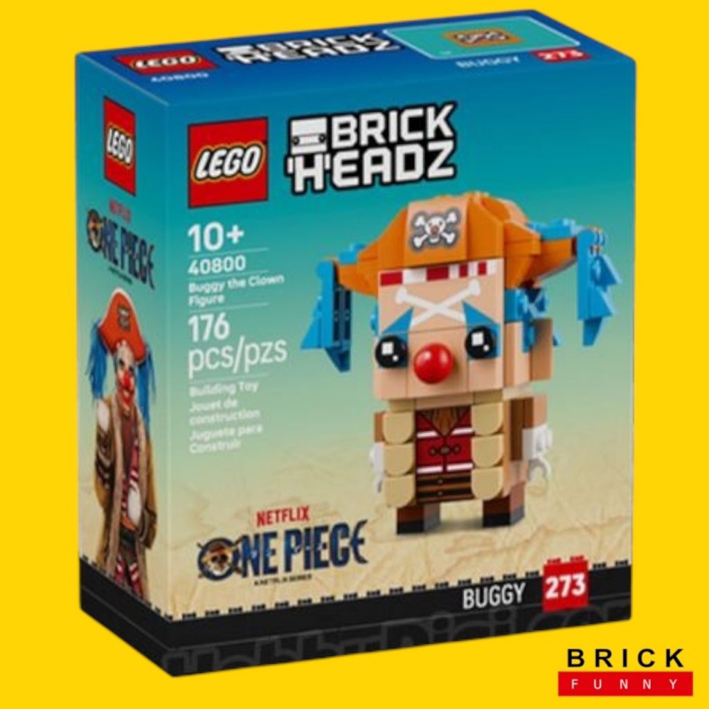 Lego BrickHeadz 40800 Buggy the Clown Figure สินค้าพร้อมส่ง จัดส่งไว ของแท้ 100 % ค่ะ